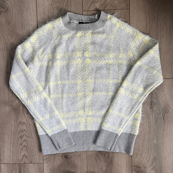 Banana Republic Sweaters - Banana Republic Womens Sm Fuzzy Knit Pullover Sweater Cotton Wool Blend